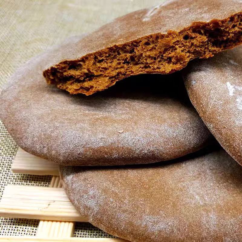 云南普洱特产景东小黄饼传统怀旧儿时手工糕点点心零食下午茶小吃