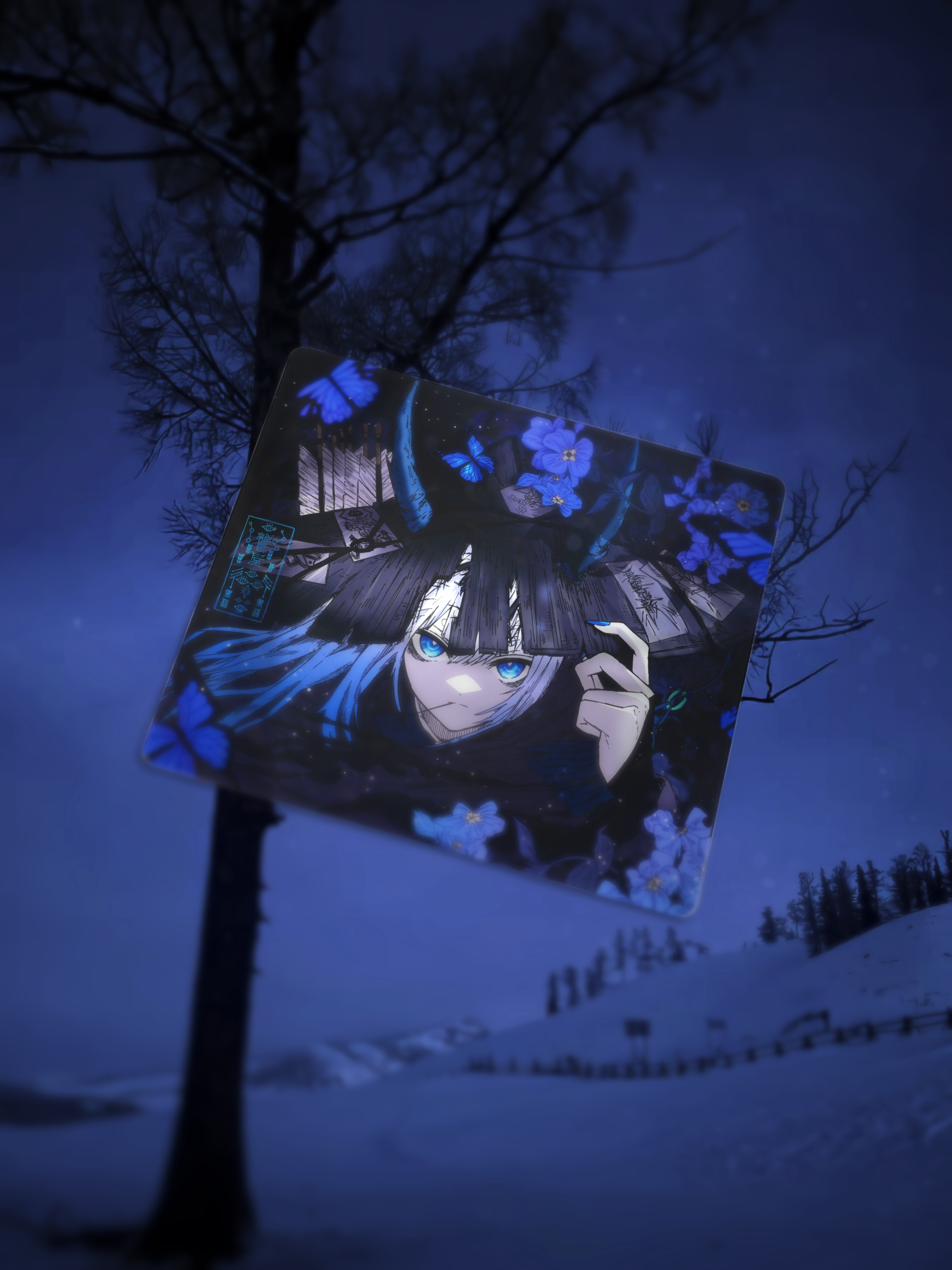 AbyssGaming【岚玉】2MM斜边倒角 涂层速度玻璃鼠标垫,个性定制/设计服务/DIY,鼠标垫,淘宝优惠券,粉丝福利购,淘宝优惠卷