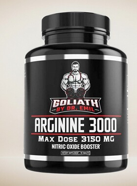 美国精氨酸胶囊L Arginine3150男士健身肌肉能量保健Nitric Oxide