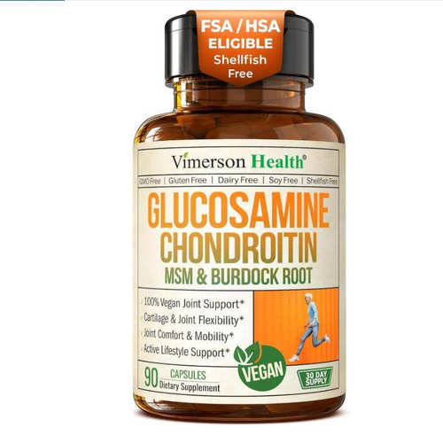 美国成人关节素保健Glucosamine Chondroitin MSM Joint骨骼保健