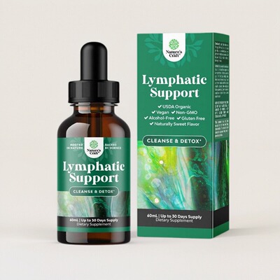 美国淋巴系统保健口服液Lymphatic Drainage草药淋巴净化免疫支持