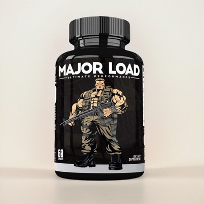 Major Load Testosterone Booster男士保健山羊草玛咖根Tongkat