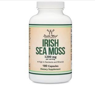美国Irish Sea Moss爱尔兰海苔成人健康保健免疫力180粒高含量