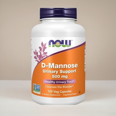 美国D-甘露糖胶囊D-Mannose 500mg成人尿路健康系统植物120粒