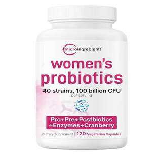 Micro Ingredients Probiotics Women女士益生菌甘露糖蔓越莓pH平
