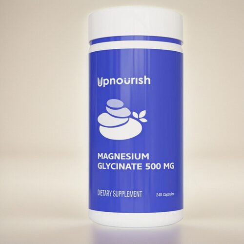 美国甘氨酸螯合镁500毫克 Magnesium Glycinate 肌肉骨骼情绪睡眠