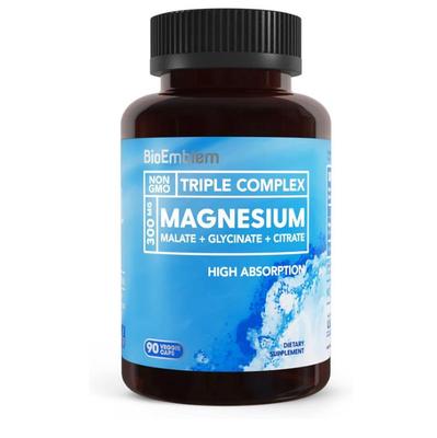 BioEmblem Triple Magnesium300mg Magnesium Glycinate镁复合物