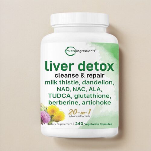 成人肝脏保健复合Liver 水飞蓟蒲公英NAD+NAC+ALA+TUDCA黄芪洋蓟