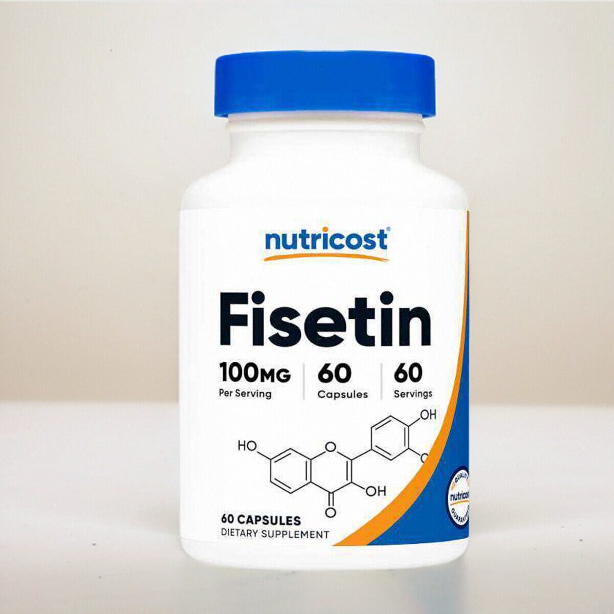 成人漆黄素胶囊Nutricost Fisetin 多酚抗氧非瑟酮100毫克60粒美