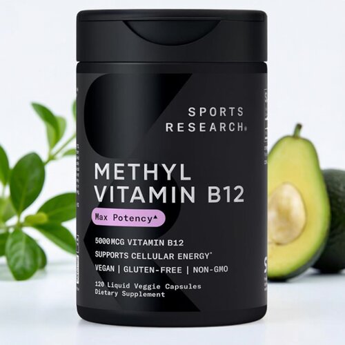 美国维生素Vitamin B12 Methylcobalamin 5000mcg MCT Oil