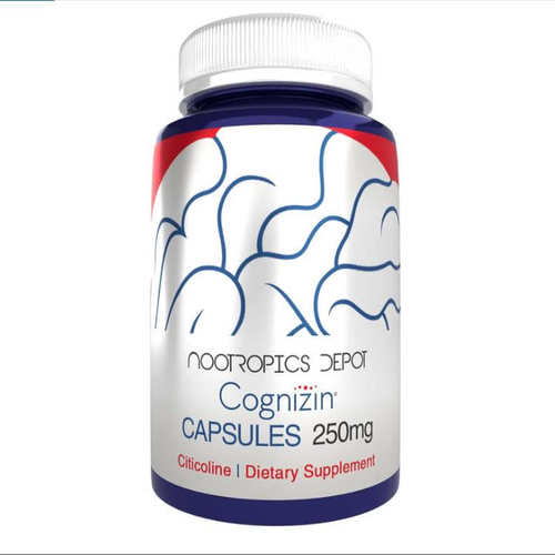Nootropics Depot Cognizin Citicoline胆碱胶囊注意力专注力记忆