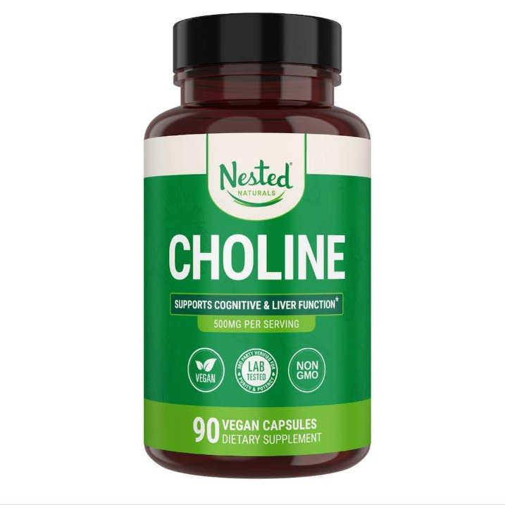 Nested Naturals Choline Bitartrate  高效胆碱认知脑力肝脏功能
