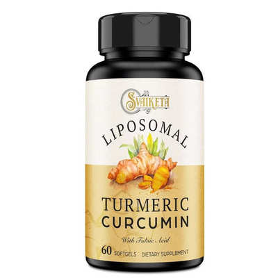 脂质体姜黄素2000mg95%有机根粉Liposomal Turmeric Curcumin