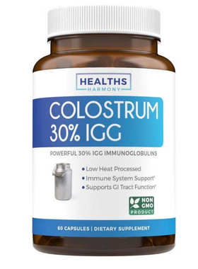 美国代购Bovine Colostrum 女性专用牛初乳IgG免疫球蛋白60粒