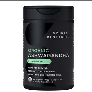 Ashwagandha Adaptogen KSM-66成人保健情绪放松睡眠90Calm Sleep