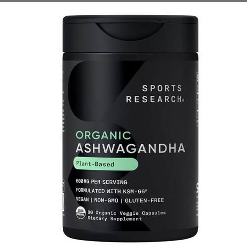 Ashwagandha Adaptogen KSM-66成人保健情绪放松睡眠90Calm Sleep