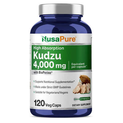 NusaPure Kudzu Root 20:1纯葛根根20:1提取物120粒成人保健