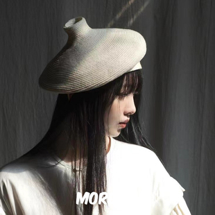 MOREZON【KREUZZZ Alaia Beret】设计师手工潮人时尚个性贝雷帽子