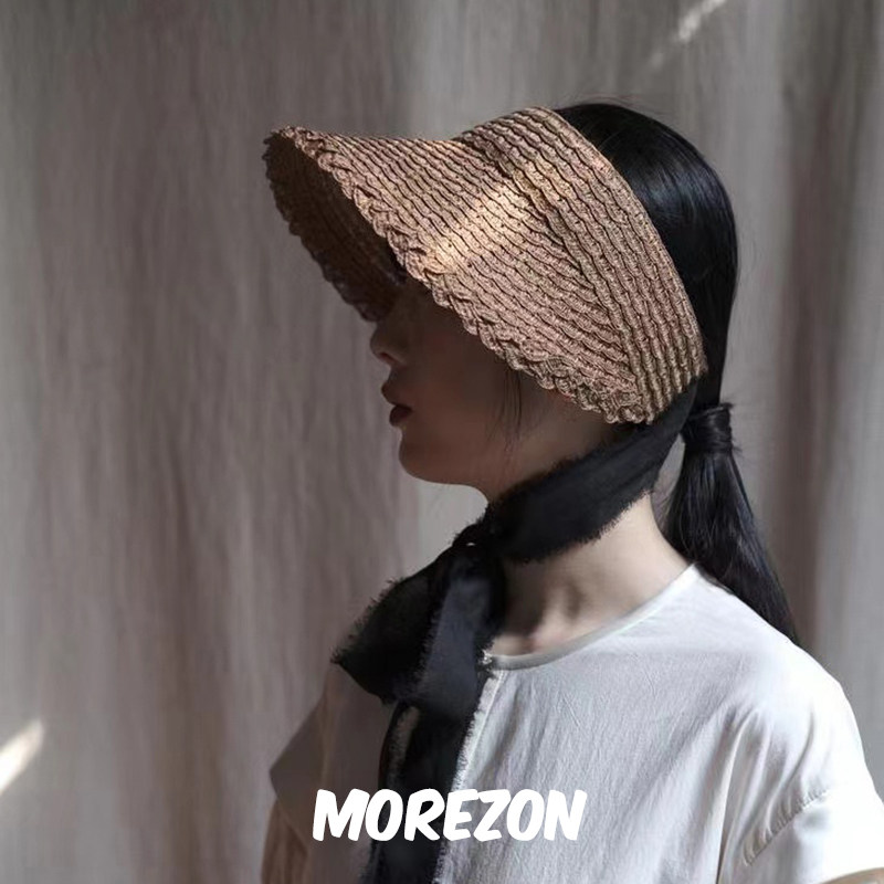 MOREZON【KREUZZZ】设计师23SS新款Dew潮人休闲百搭空顶遮阳帽子