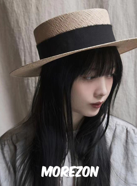 MOREZON【KREUZZZ Tsubasa Boater】25SS设计师经典百搭草帽