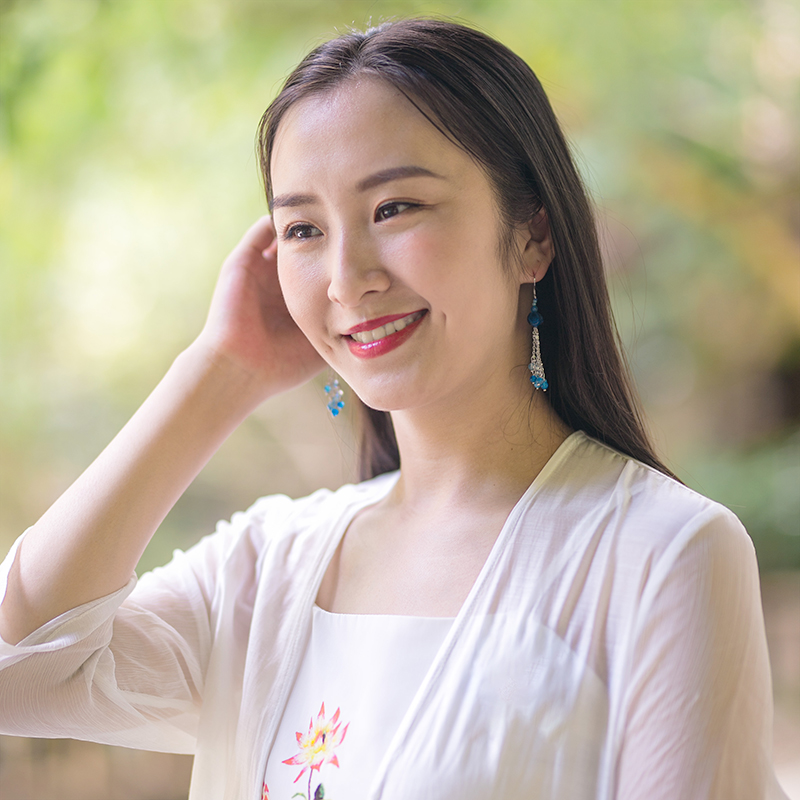 酉州苗绣纯手工刺绣长款民族风