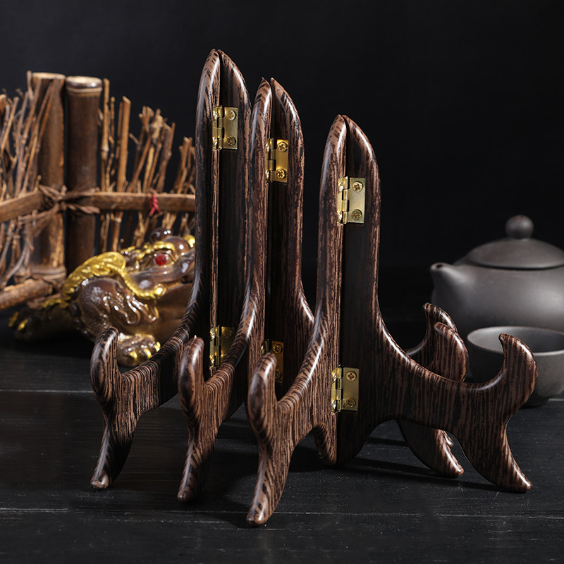 装饰盘子底座 圆盘支架托 茶饼架石头画瓷盘相框工艺品盘架摆件架,家居饰品,装饰坐盘/挂盘,淘宝优惠券,粉丝福利购,淘宝优惠卷