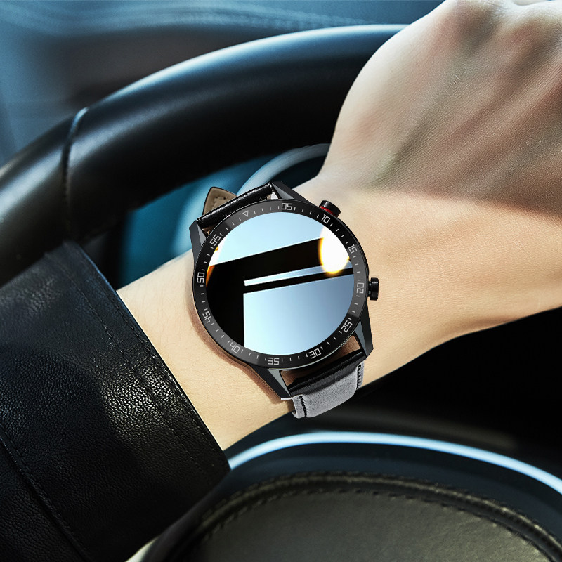 华为手机通用智能手表男防水心率血压监测多功能运动电子手环男士