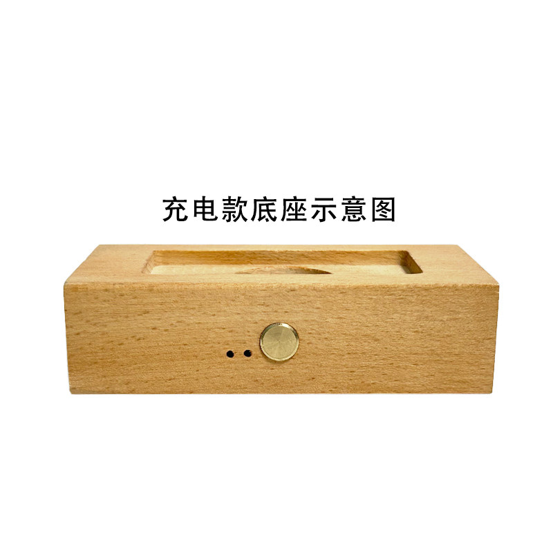 手工树脂纪念品专属定制礼品包装盒朋友送礼实木底座刻字专属专拍