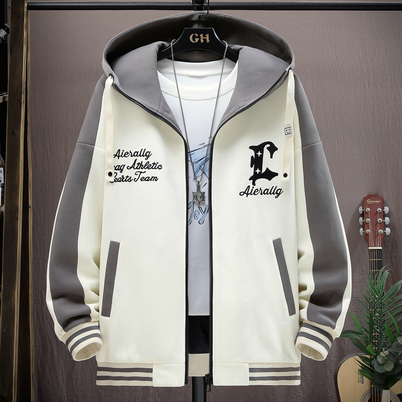 春秋季新款休闲薄款外套男