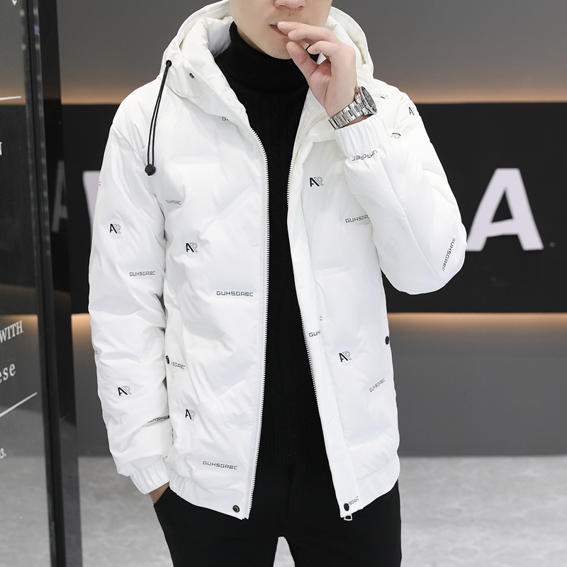 轻薄保暖连帽羽绒服外套