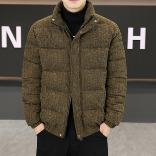 男士棉衣冬季2025年新款灯芯绒外套羽绒棉服韩版男装棉袄加厚保暖