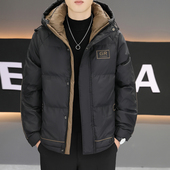 羽绒服男冬季 加厚外套轻薄保暖 青年休闲男装 2025新款 潮流百搭韩版