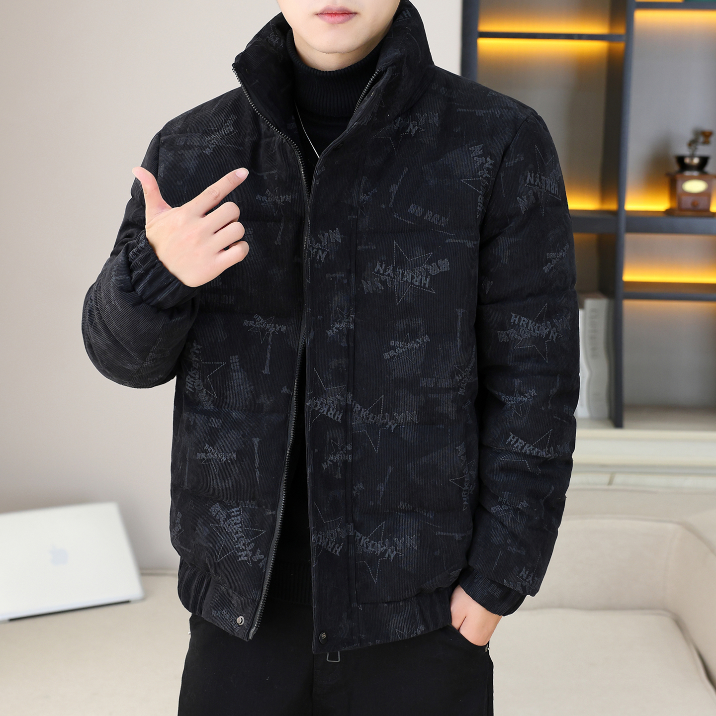 冬季新款加厚保暖棉衣外套