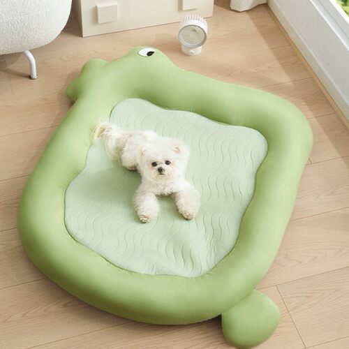 狗窝夏季凉席小型犬泰迪比熊睡觉的狗床沙发猫窝四季通用宠物用品