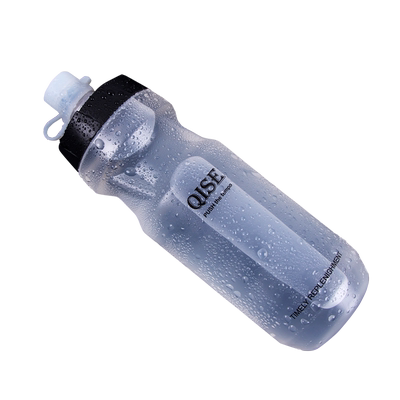 600ml挤压便携防漏快吸运动水壶