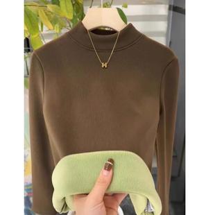 衫 纯棉2潮流 加绒奥粒绒简约舒肤复合舒适打底柔软2克 芭拉婷