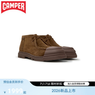 【新品】Camper看步男女鞋junction复古休闲时装靴低跟短筒靴