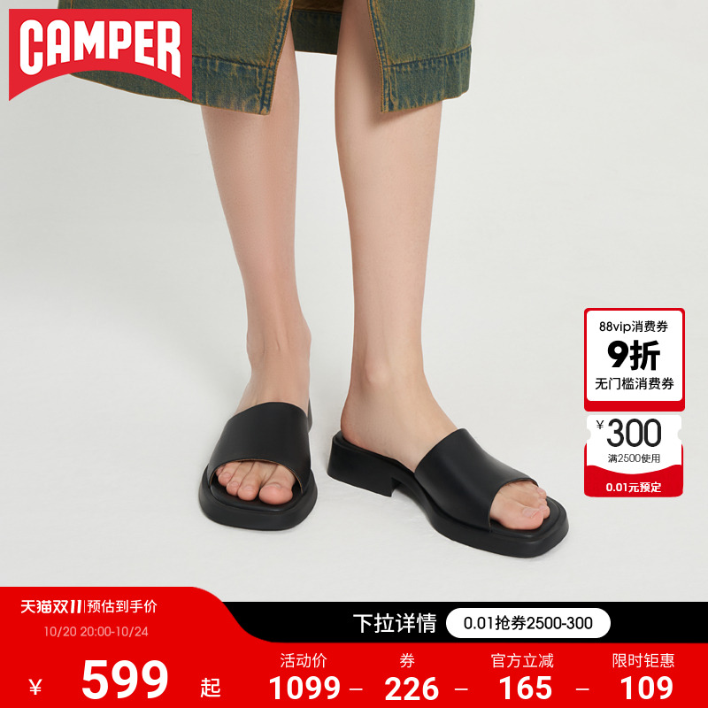 CamperDana夏季凉鞋拖鞋通勤