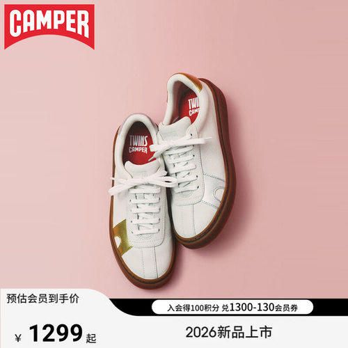 【新品】Camper看步女鞋Runner Twentyfive日常休闲鞋百搭小白鞋