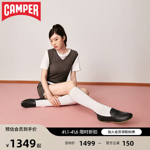 复古玛丽珍芭蕾舞鞋 Camper看步女鞋 Right Nina新款 软皮一脚蹬鞋