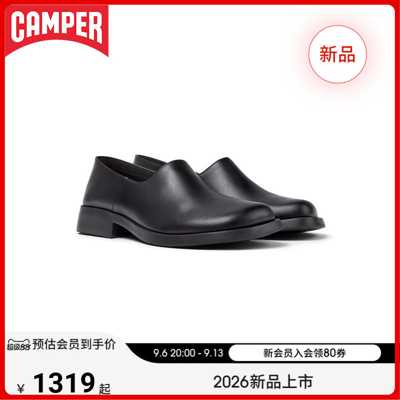 【新品】Camper看步女鞋Donna简约软皮一脚蹬乐福鞋通勤休闲皮鞋图片