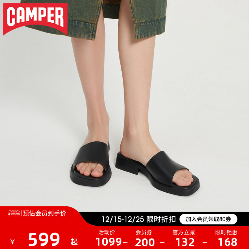 CamperDana夏季凉鞋拖鞋通勤