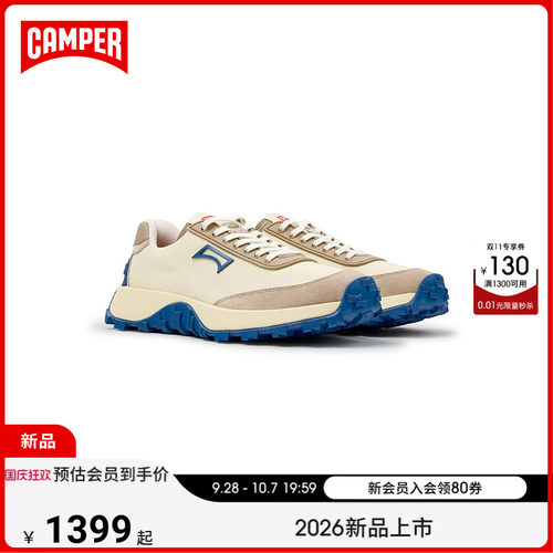 【新品】Camper看步女鞋Drift Trail百搭时尚休闲鞋舒适系带鞋