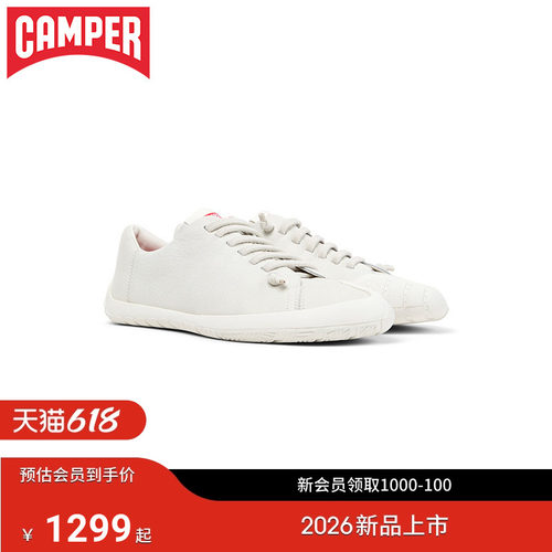 【新品】Camper看步女鞋Peu Path+潮流百搭薄底板鞋时尚休闲鞋
