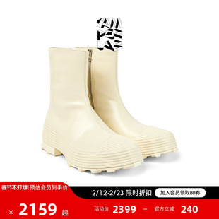 CAMPERLAB看步男女同款Traktori厚底时尚中筒靴增高轻便防滑靴子