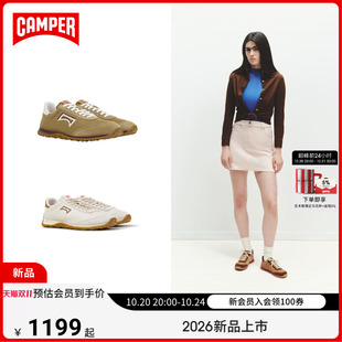 【新品】Camper看步女鞋Drift Walk复古潮流休闲鞋薄底日常板鞋