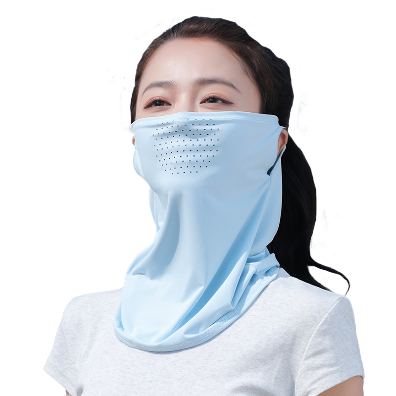 防晒面罩女遮全脸脖子骑行