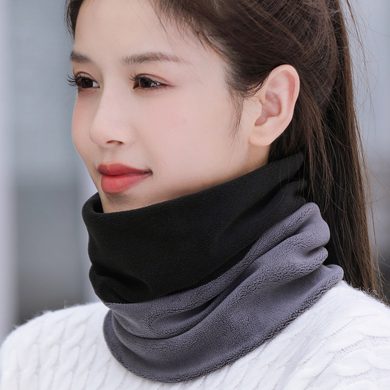 佳埼推荐】围脖女士冬季护颈脖套韩版百搭ins保暖骑行滑雪面罩男