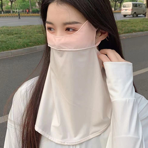 防晒面纱女款高颜值护眼角夏季户外骑行遮脸出游开车护颈遮阳披肩