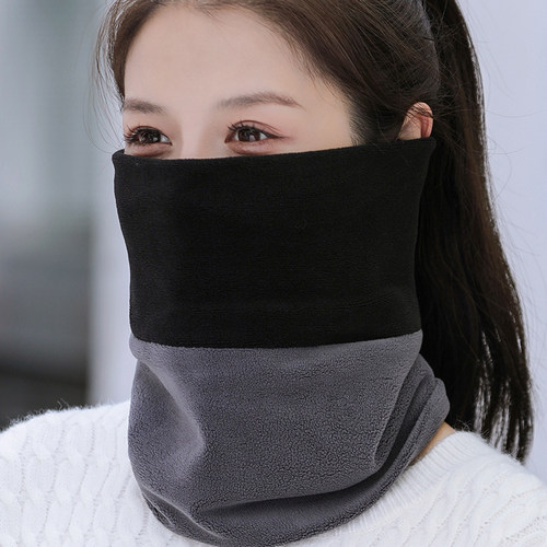 围脖女冬季保暖加绒加厚骑行面罩